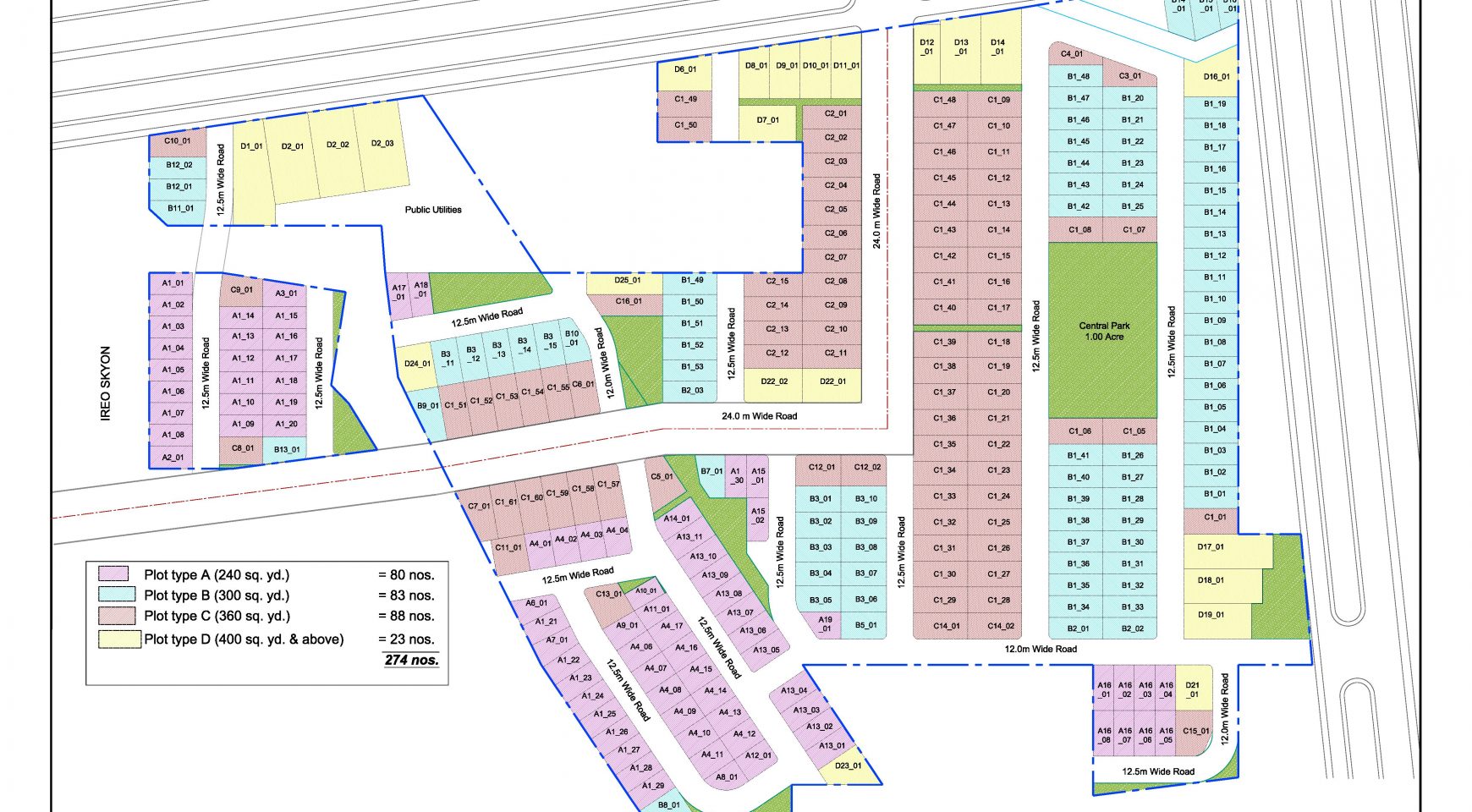 Ireo Plots Map || Plots &amp; Land for Sale in Ireo City Plots Gurgaon - Gurgaon Property Dealer