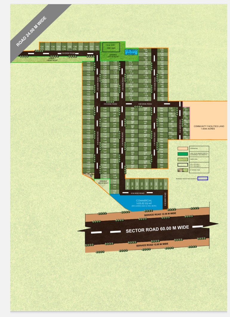 Sohna Greens Plots Sector 4 Sohna Gurgaon, Sohna Greens Plot Map