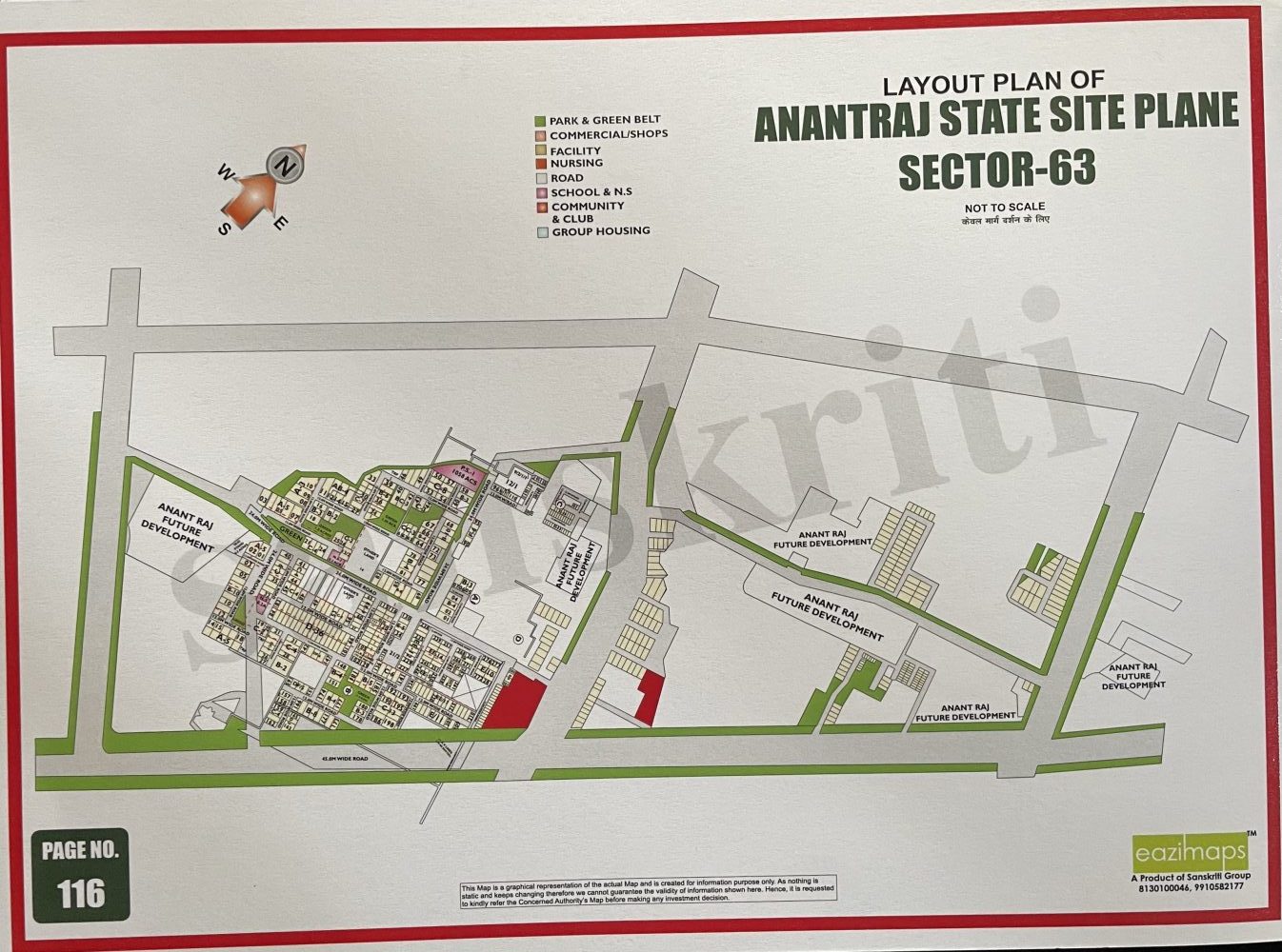 Anant Raj Plots Map Anant Raj Estate Plot MAP For Sale in Gurgaon