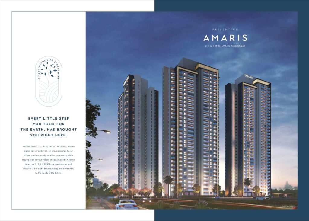 Emaar Amaris India unveils : Rs 4.5 cr green, luxury flats in Sector 62 Gurgaon - Gurgaon Property Dealer